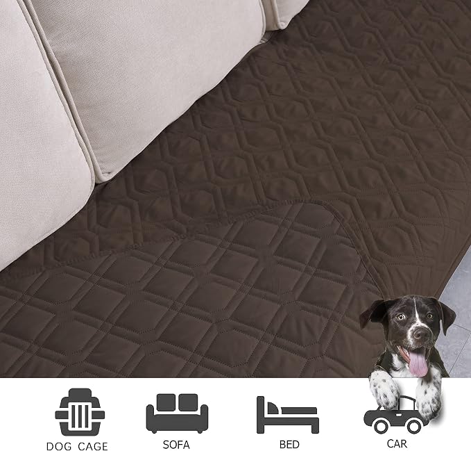 Ameritex Waterproof Blanket Reversible Dog Bed Cover Pet Blanket - Image 4