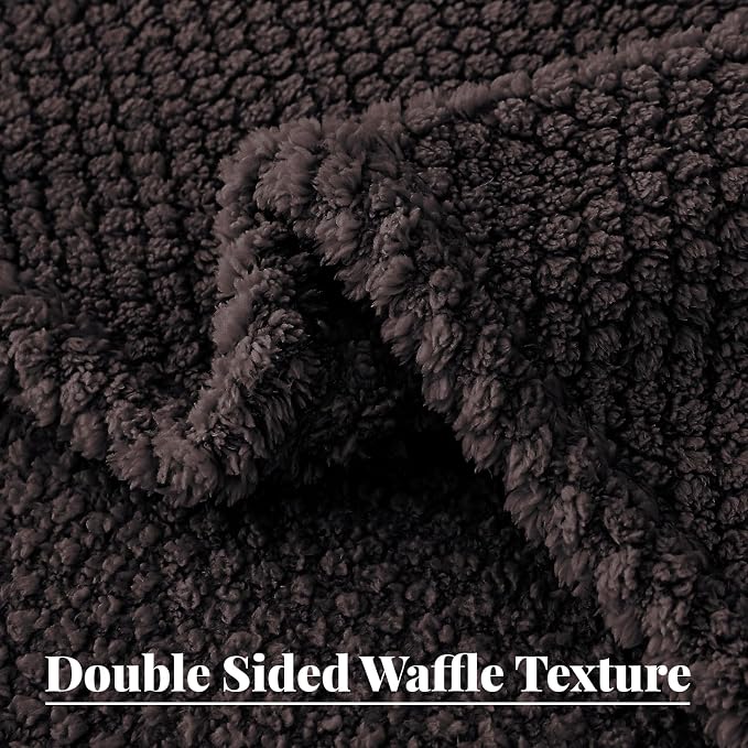 Whale Flotilla King Size Fuzzy Fleece Blanket, Fluffy Warm Soft Jacquard Bed - Image 5