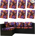 Outdoor Cushion Covers Set, Replacement by SUKAIKEQA