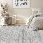 Nakagishi 5X7 Area Rugs Living Room: Washable Large Vintage Rug Neutral - Image 6