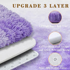 Area Rugs 9x12 Living Room, Large Area Rug Shag Shaggy Carpet Soft Plush Furry - Image 5