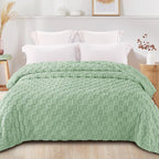 Exclusivo Mezcla Queen Size Flannel Fleece Blanket, Super Soft and Warm - Image 3