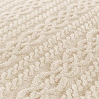 50x70 Inch Beige Throw Blanket - Image 5