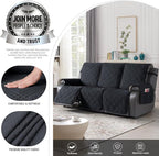 TAOCOCO 100% Waterproof Recliner Sofa Cover Non Slip Couch Cover - Image 2