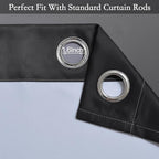 SimpleHome Ombre Room Darkening Curtains 36 inches Length - Image 3