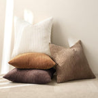 MIULEE Boho Farmhouse Throw Pillow Covers 24x24 Inch Set of 4 Rustic Mordern - Image 7