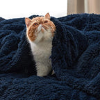 Bedsure GentleSoft Fuzzy Faux Fur Twin Blanket, Soft Sherpa Fleece Plush Warm - Image 5