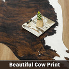 AROGAN Western Decor Faux Fur Cowhide Rug, 6.2x7 Feet Premium Animal Skin Cow - Image 9