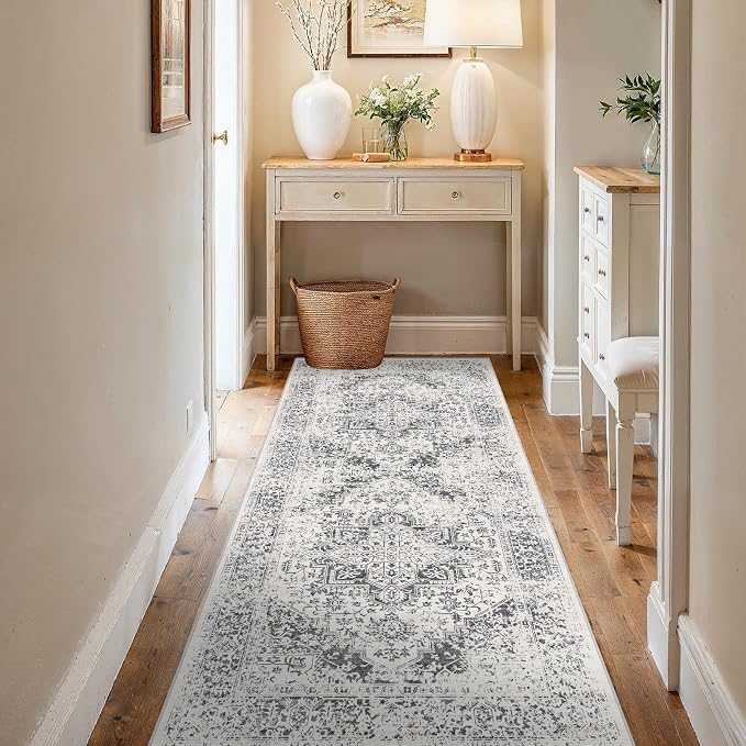 3x6 Washable Hallway Runner Rug by EISUROM