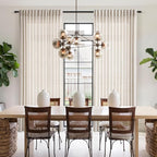 Tan Beige Linen Curtains 90 inch Length - Image 7