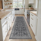 2x6 Hallway Washable Runner Rug - Image 8
