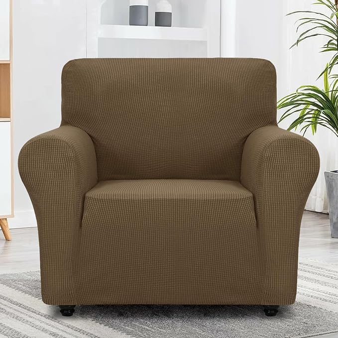 ZNSAYOTX Super Stretch Chair Slipcover Universal Sofa Chair Covers - Image 5