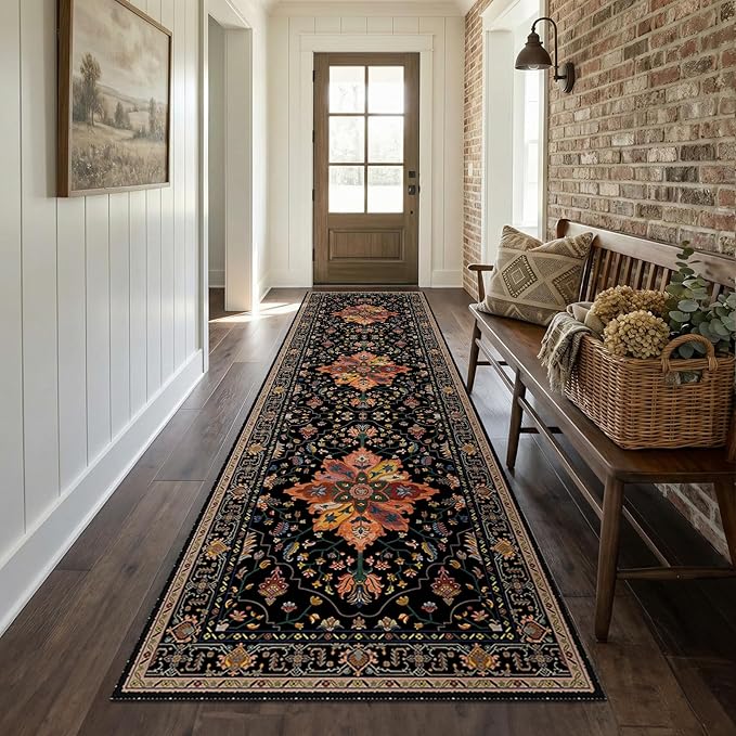 Area Rugs 2'x8' Runner Rug Non Slip Washable - Image 2