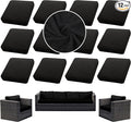 Outdoor Cushion Covers Set, Replacement by SUKAIKEQA