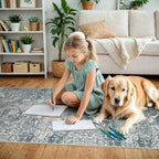 3x6 Washable Hallway Runner Rug - Image 3