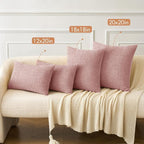 MIULEE Pack of 2 Couch Valentines Throw Pillow Covers 20x20 Inch Soft Spring - Image 4