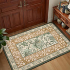 GarveeHome Terracotta Olive Sage Green 2x6 Washable Kitchen Runner Rugs Non - Image 4