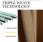 NICETOWN Sleek Blackout Curtains 90 inches Length - Image 4