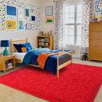 Pionblank Large Rug for Living Room 6x9 Feet, Modern Soft Shag Area Rug - Image 3