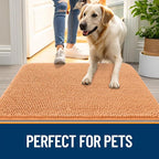 OLANLY Dog Door Mat for Muddy Paws 47x17, Absorbs Moisture and Dirt, Absorbent - Image 6