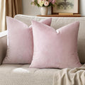 GIGIZAZA Decor Throw Couch Pillow Covers, Set o 2 Sweet Lilac Sofa Cushion by GIGIZAZAFocusingonhomedecoration
