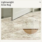 3x5 Rug, Small Area Rug for Kitchen, Machine Washable Non-Slip Throw Rug - Image 7