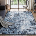 Rugflix 5x7 Area Rugs for Living Room, Washable Large Rug Stain-Resistant Low by RugflixAreaRugs