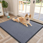OLANLY Front Door Mat Indoor Outdoor Entrance, Waterproof Heavy Duty Doormat by OLANLY