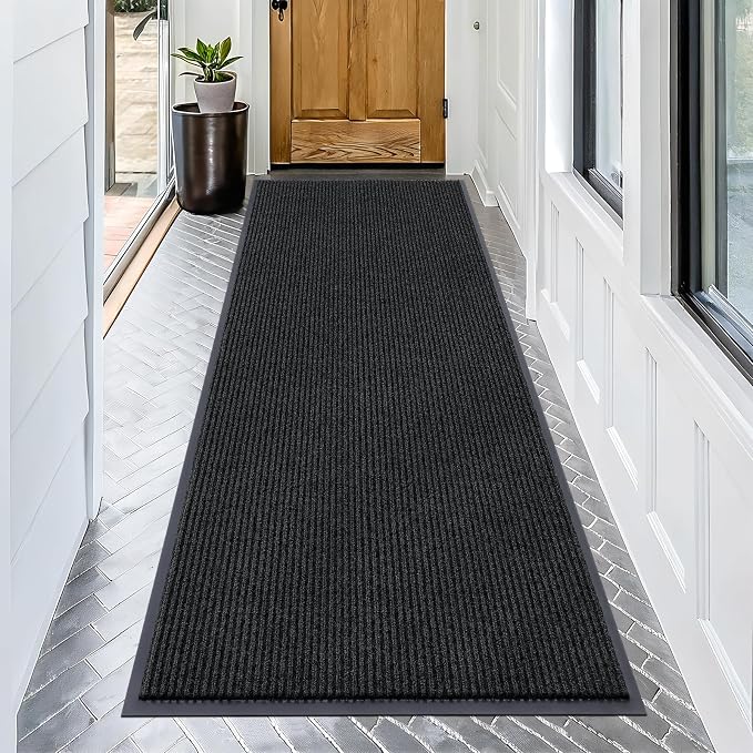 OLANLY Front Door Mat Indoor Outdoor Entrance, Waterproof Heavy Duty Doormat by OLANLY