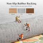 Rugflix 2x6 Runner Rug for Hallway, Washable Kitchen Runner Non Slip, Soft Low - Image 5