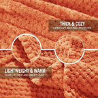 Exclusivo Mezcla Fleece Bed Blanket King Size, Super Soft and Warm Blankets - Image 7