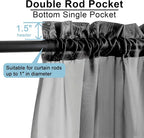 OWENIE Short Sheer Curtains 30 Inches 2 Panels Set, Kitchen Tiers Light - Image 4
