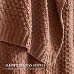 EVERGRACEHOME Chunky Chenille Knit Throw Blanket - Image 2