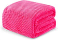 Exclusivo Mezcla Fleece Bed Blanket Queen Size, Super Soft and Warm Blankets by ExclusivoMezcla
