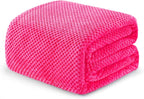 Exclusivo Mezcla Fleece Bed Blanket Queen Size, Super Soft and Warm Blankets by ExclusivoMezcla