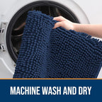 OLANLY Dog Door Mat for Muddy Paws 47x17, Absorbs Moisture and Dirt, Absorbent - Image 5