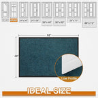 Mibao Front Door Mat, Dirt Trapper Welcome Mat - Image 2