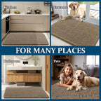 OLANLY Dog Door Mat for Muddy Paws 30x20, Absorbs Moisture and Dirt, Absorbent - Image 8