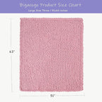 Bigacogo Chunky Knit Throw Blanket - Image 2