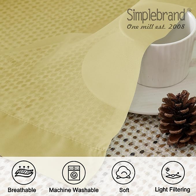 Simplebrand Yellow Tier Curtains - Image 7