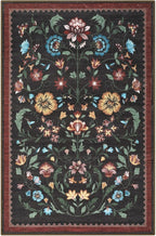 GarveeHome Floral Rug for Entryway 2x3 Rugs Machine Washable Boho Small Area - Image 4