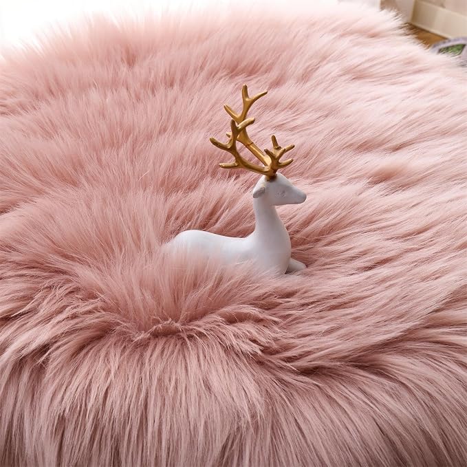 Arbosofe Ultra Soft Faux Fur Rug, Area Rugs, Kids Room Decor, 2 x 6 Feet - Image 4