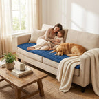 Smiry Couch Cover for Dogs Washable, Non Slip Fuzzy Pet Couch Covers for 3 - Image 5