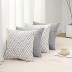 HPUK Decorative Throw Pillow Covers Set of 4 Couch Pillows Accent Cushion Cover - Image 7