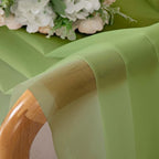 Simplebrand Lime Short Sheer Curtains 45 Inch Length - Image 6