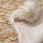 MIULEE 3x5 Feet Faux Fur Sheepskin Rug, Luxury Fluffy Area Rugs - Image 5