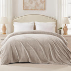 Exclusivo Mezcla Fleece Bed Blanket Queen Size, Super Soft and Warm Blankets - Image 3