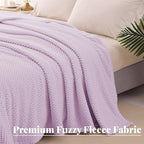 Whale Flotilla Queen Size Fuzzy Fleece Blanket - Image 5