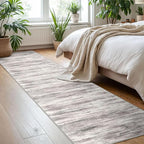 KOZYFLY Modern Abstract Washable Rug Runner 2x8 Hallway Runner Rug Non-Slip - Image 7