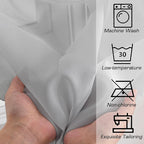 OWENIE Sheer Curtains 72 Inches Long - Image 5